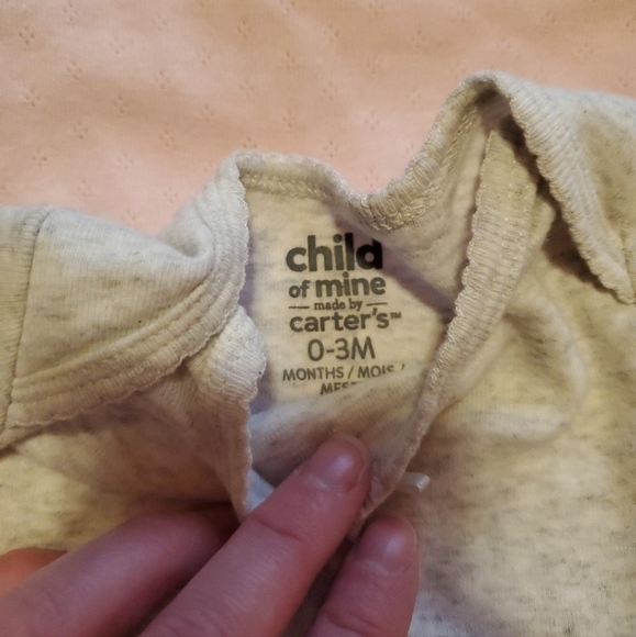 0-3 M Baby Girl Long Sleeve Onsies - Picture 5 of 6